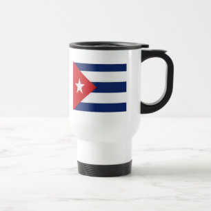 CUBAN FLAG TRAVEL MUG