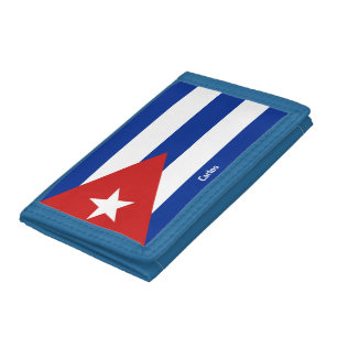 Cuban Flag Trifold Wallet