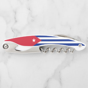 Cuban flag waiter's corkscrew