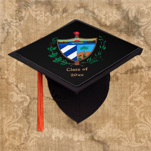 Cuban Graduate & Cuba students / University Graduation Cap Topper (Creator Uploaded)