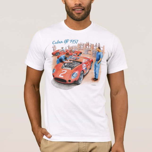 Cuban Grand Prix 1957 T-Shirt (Front)