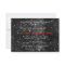 Cuban Havana Invitation Black Sparkly Night