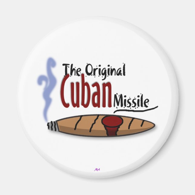 Cuban Missile Magnet (Front)