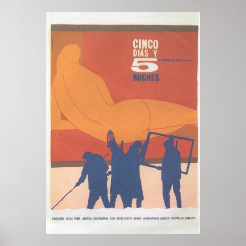 Cuban Movie Poster Cuban Film Poster