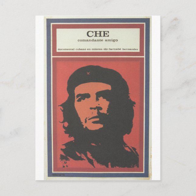 Cuban Movie Poster Cuban Film Poster Post Print Postcard (Front)