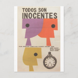 Cuban Movie Poster Cuban Film Poster Post Print Postcard