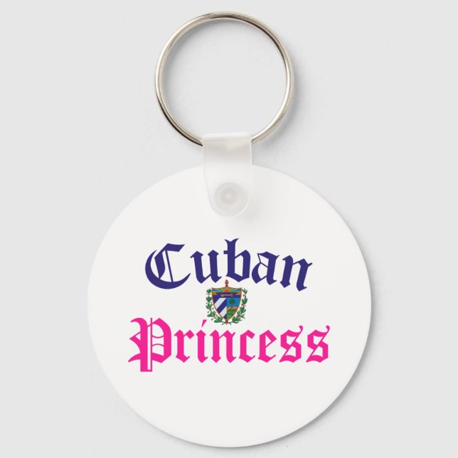 Cuban Princess 2 Keychain (Front)