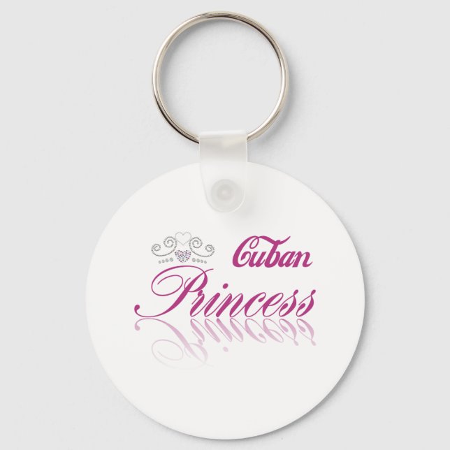 Cuban Princess Keychain (Front)
