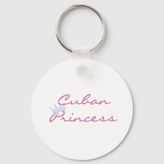 Cuban Princess Keychain (Front)