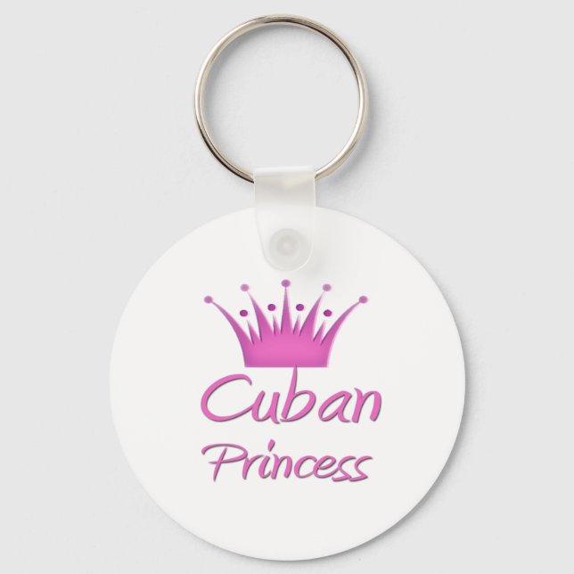 Cuban Princess Keychain (Front)