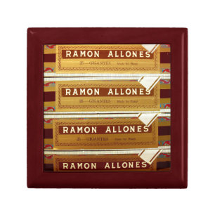 Cuban Ramon Allones Cigars   Keepsake Box