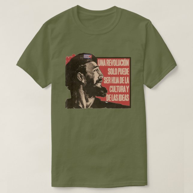 CUBAN REVOLUTION T-Shirt (Design Front)