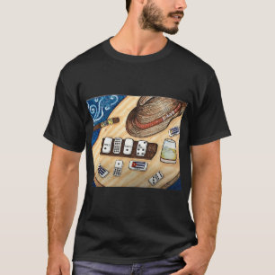 Cuban Shirt Cuba Dominoes Game Havana Cuban Cigar 