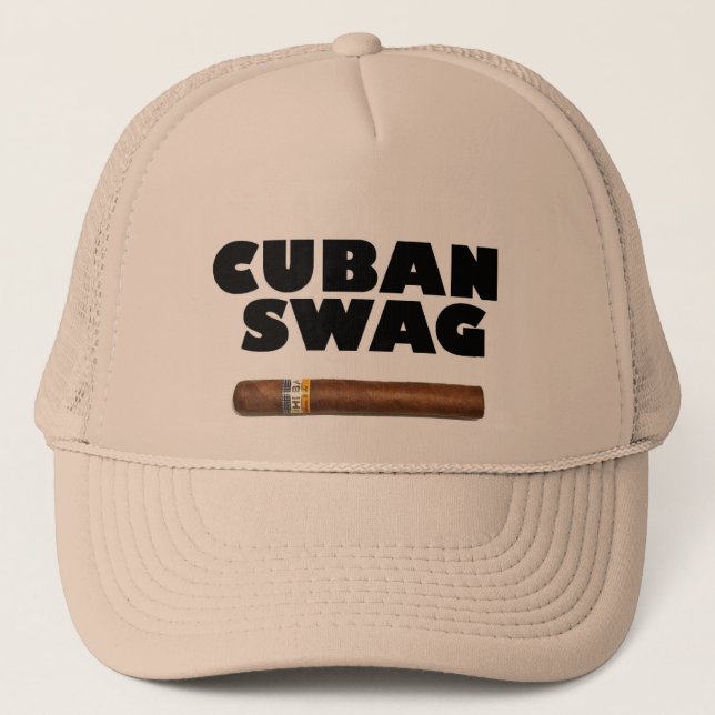 CUBAN SWAG TRUCKER HAT (Front)
