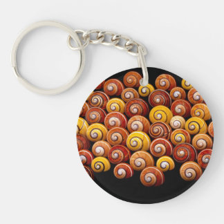 Cuban Tree Snails Keychain
