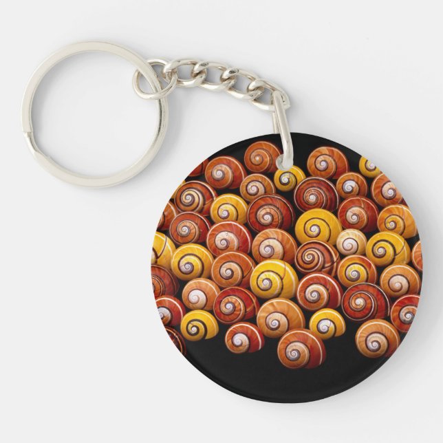 Cuban Tree Snails Keychain (Front)