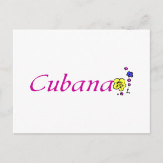 Cubana Postcard