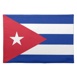 Cubanese Flag on MoJo Placemat