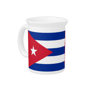 Cubanese Flag Pitcher
