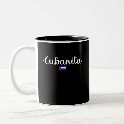 Cubanita Cuba libre flag Two_Tone Coffee Mug
