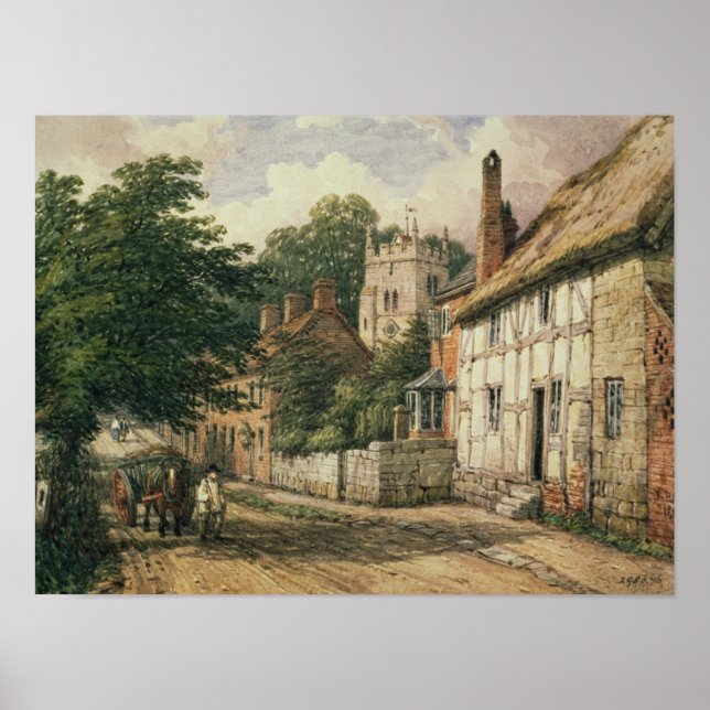 Cubbington, Warwickshire Poster (Front)