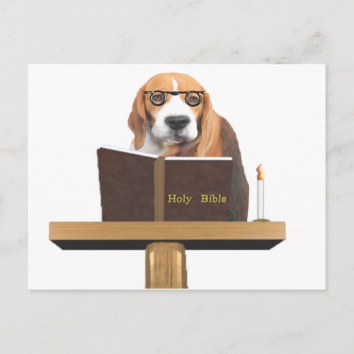 Cubby The Preacher Postcard