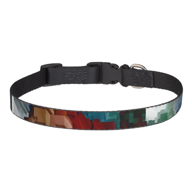 Cube Centric Dark Wind Pet Collar (Front)