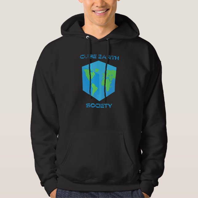 Cube Earth Society Hoodie (Front)
