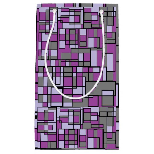 Cube Green Purple Gift Bag