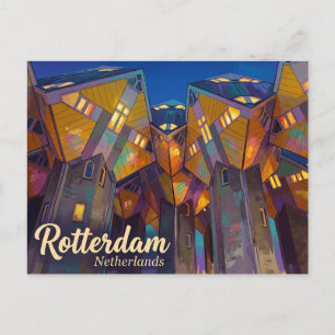 Cube Houses Netherlands Postcard