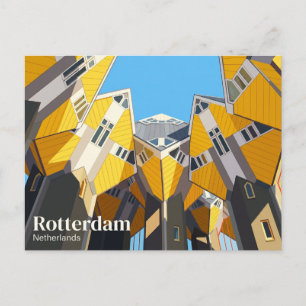 Cube Houses Netherlands Postcard