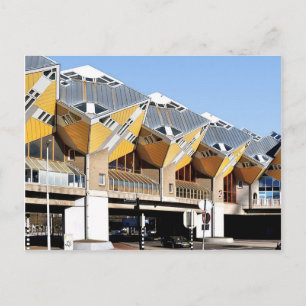 Cube houses, Rotterdam Blaak Postcard