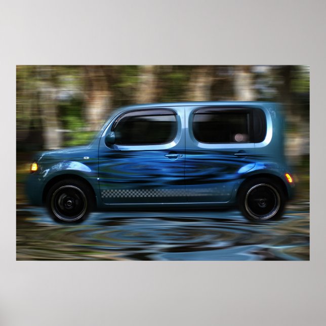 Cube in Motion Poster (Front)