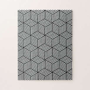Cube Lines Jigsaw Puzzle