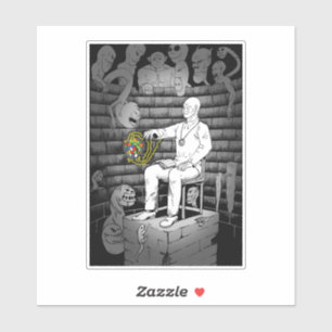 Cube Magic and Monsters Sticker