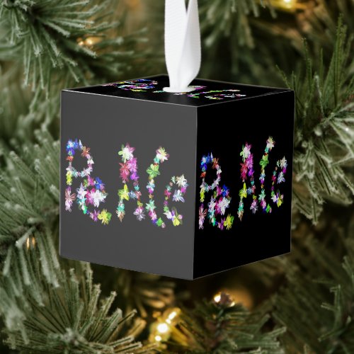 Cube Ornament for Peace