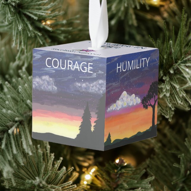 Cube Ornament: Little Shot books 1-5 Cube Ornament (Tree)