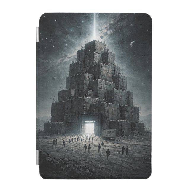 Cube tower iPad mini cover (Front)