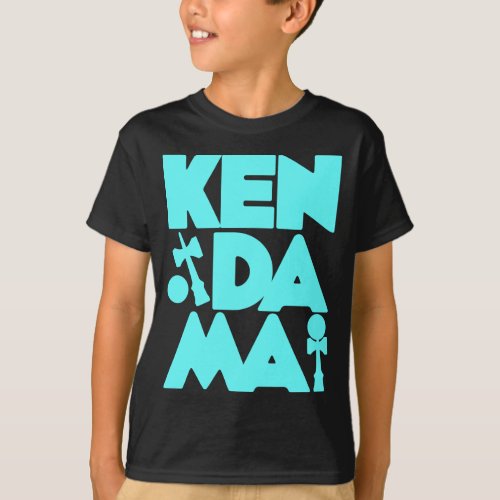 Cubed Kendama 2 blue2 T_Shirt