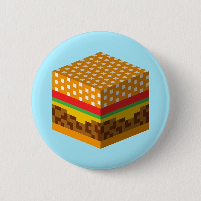 Cuberger Pinback Button (Front)