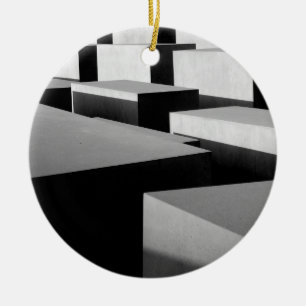 Cubes in Berlin Ceramic Ornament