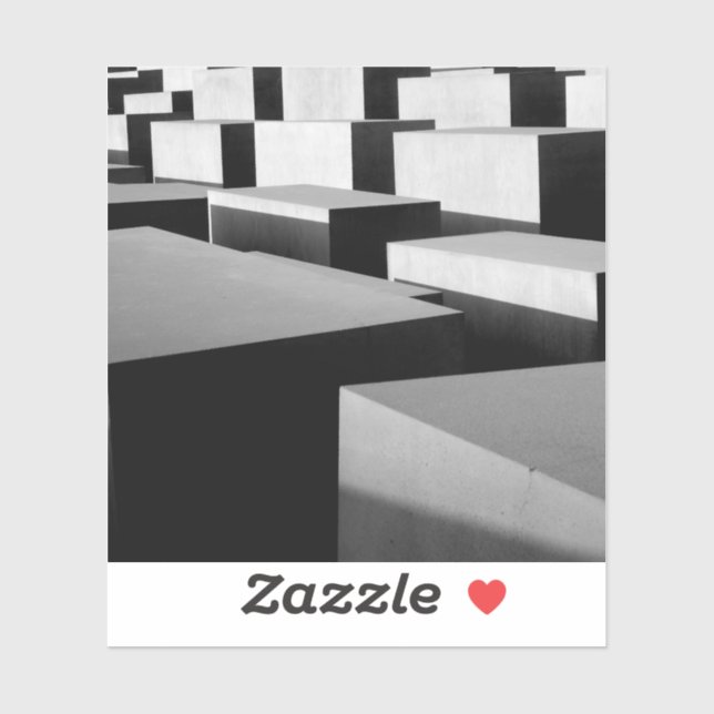 Cubes in Berlin Sticker (Sheet)