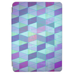 Cubes Into Triangles Geometric Pattern iPad Air Cover