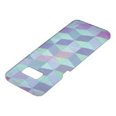 Cubes Into Triangles Geometric Pattern Uncommon Samsung Galaxy Case (Top)