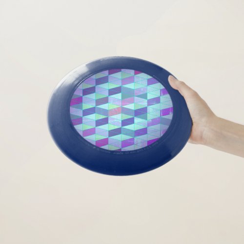 Cubes Into Triangles Geometric Pattern Wham_O Frisbee
