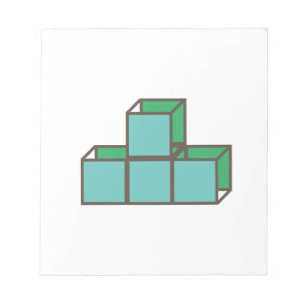 Cubes notepad
