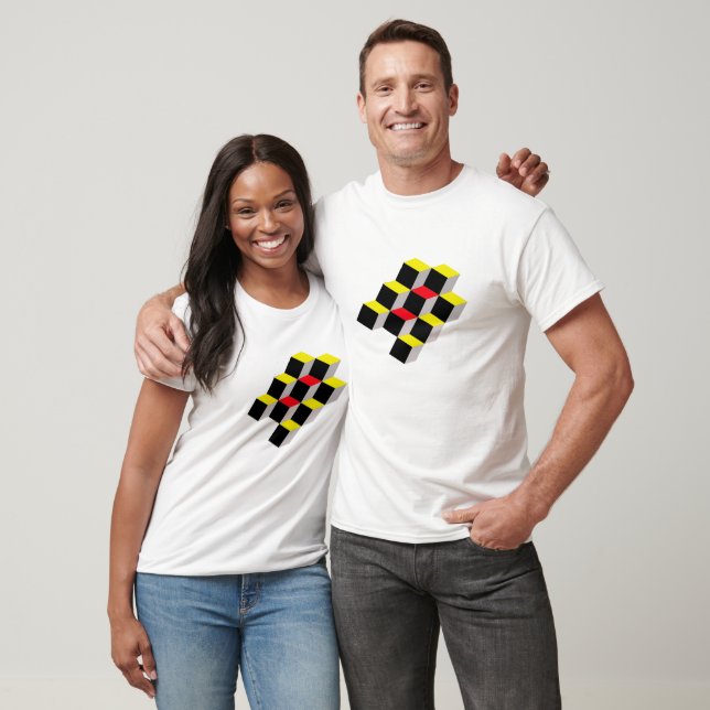 cubes t-shirt design (Unisex)
