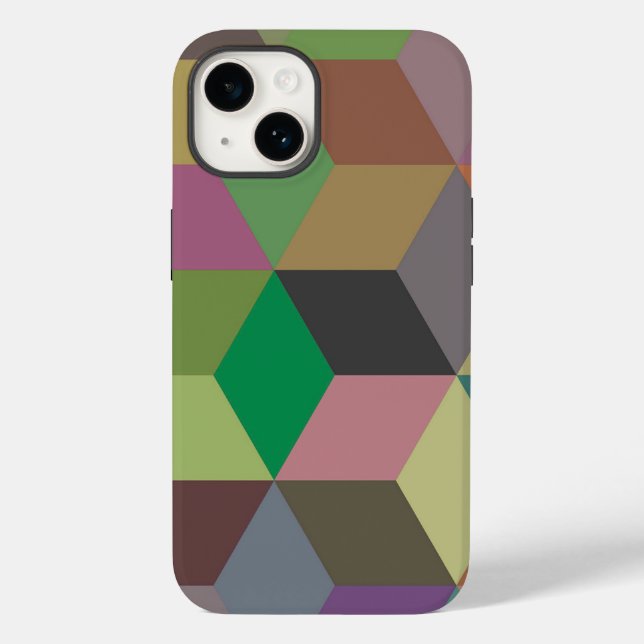 Cubic Case-Mate iPhone Case (Back)