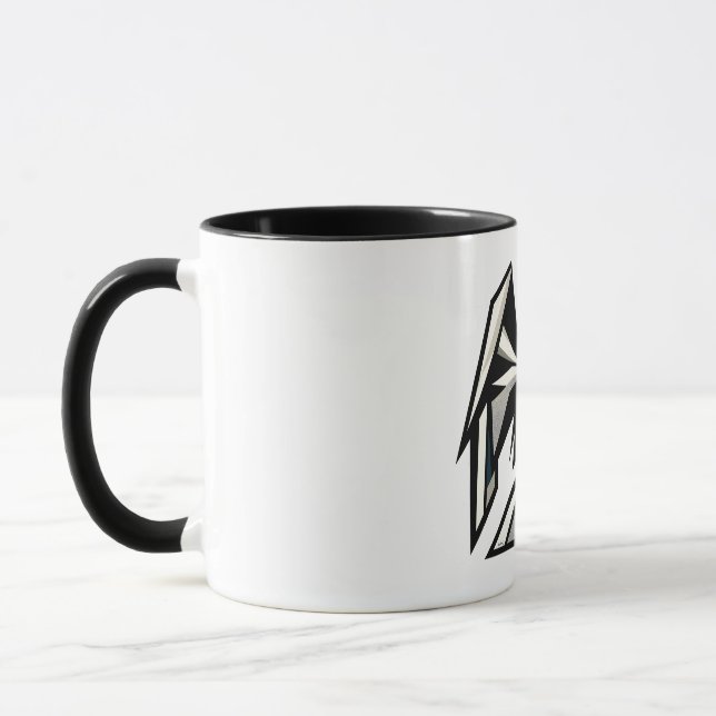 Cubic Eagle Mug (Left)