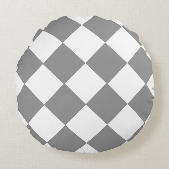 cubic shaped round pillow (Front)
